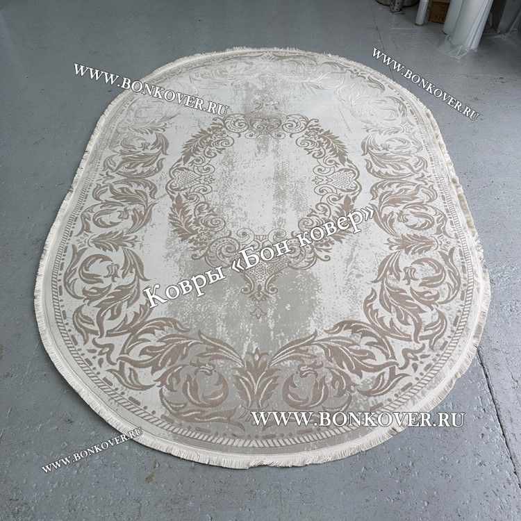 Турецкий Овальный Ковер Медальон Дизайн 30426